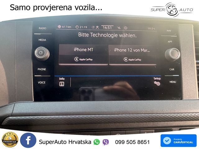 Volkswagen Transporter Kasten T6.1 DSG NAVI KLIMA PDC RFK 150 KS