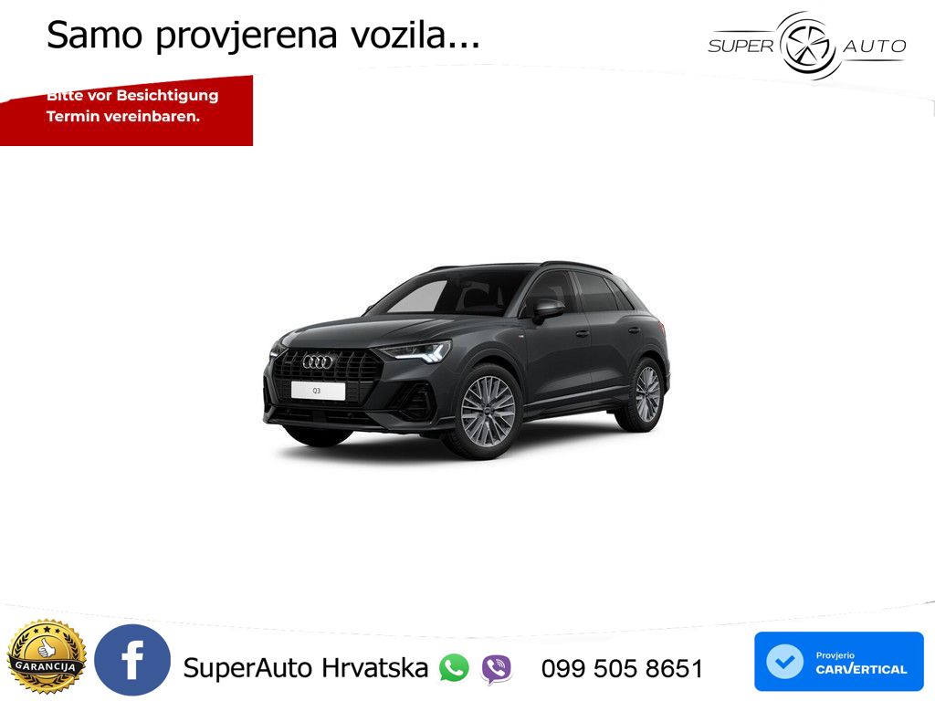 Audi Q3 45 TFSI (245 KS) quattro S tronic 2x S line LED+GR SJED+ACC