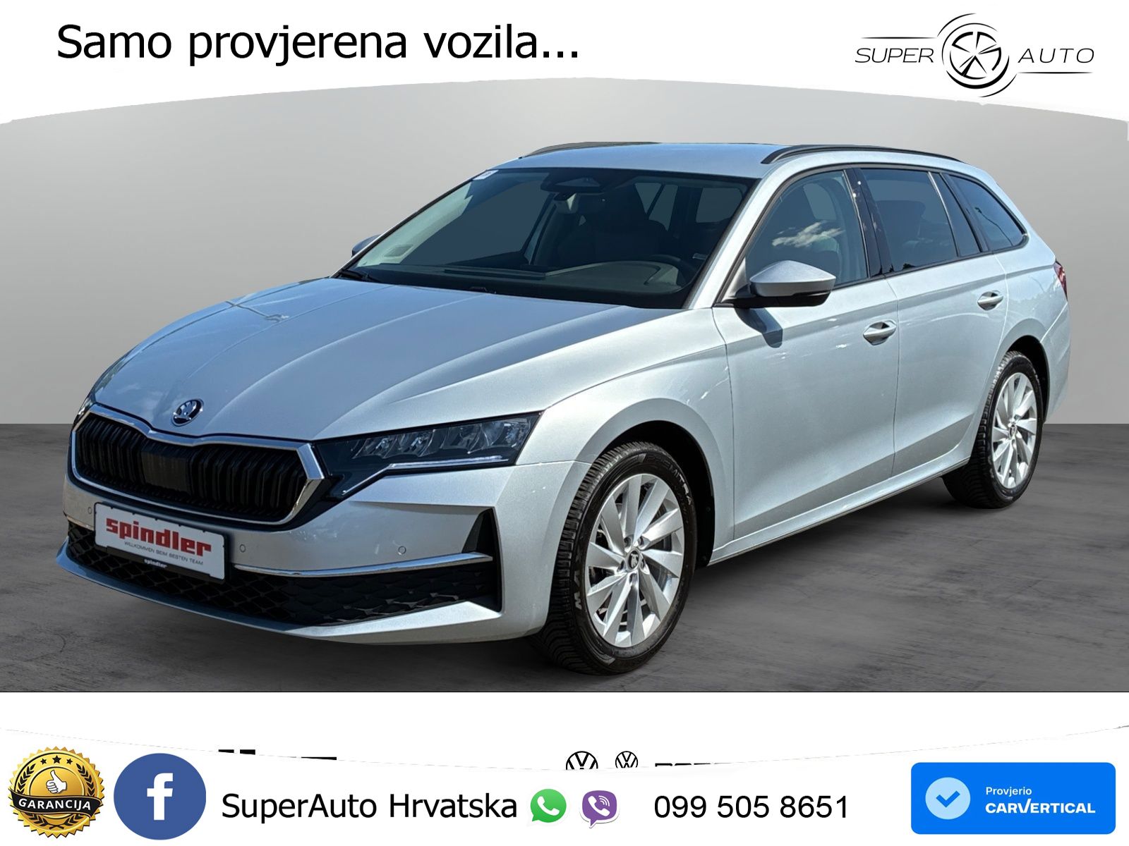 Škoda Octavia Combi 2.0 TDI (150 KS) DSG Selection LED+GR SJED+ACC