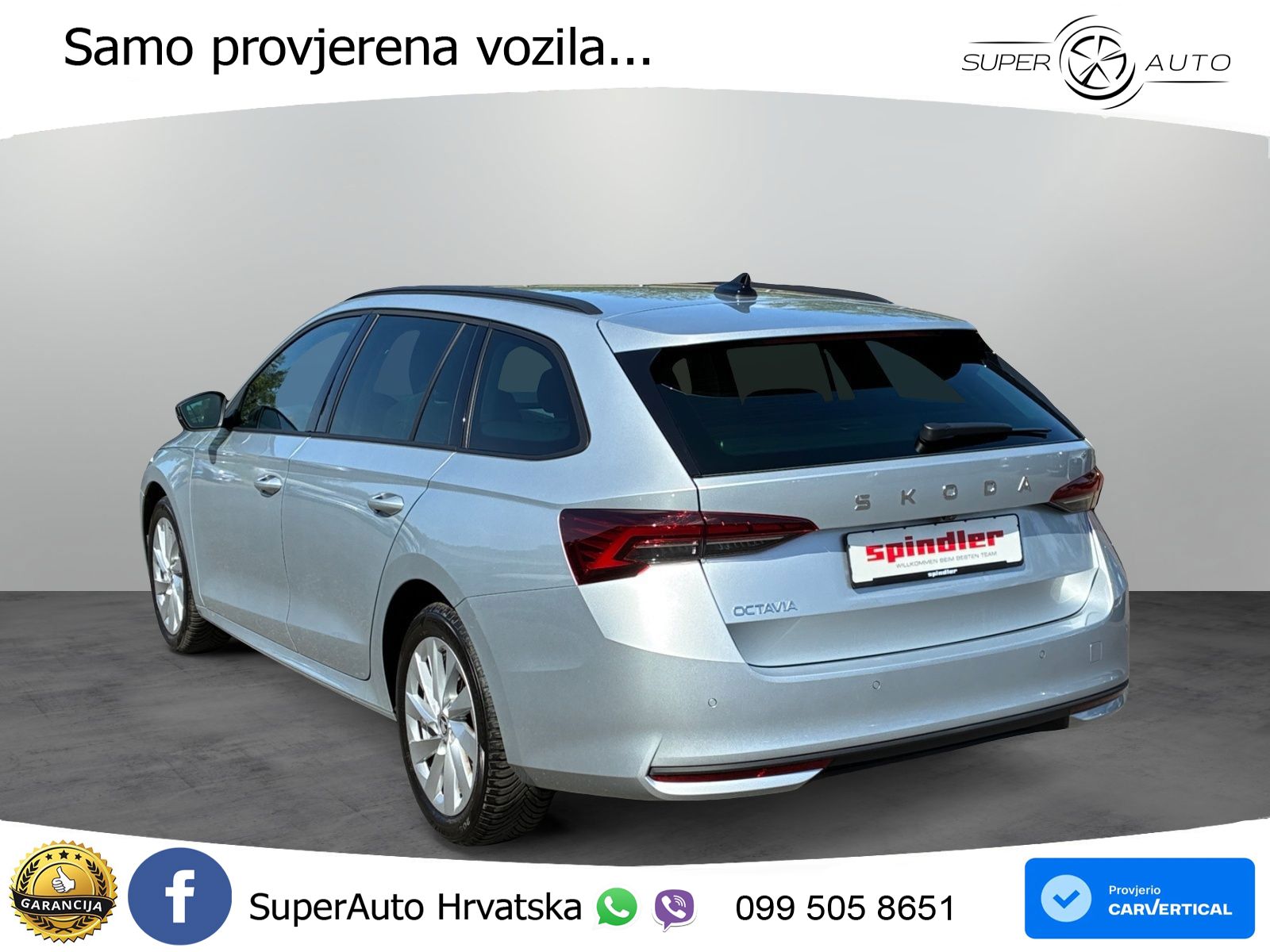 Škoda Octavia Combi 2.0 TDI (150 KS) DSG Selection LED+GR SJED+ACC