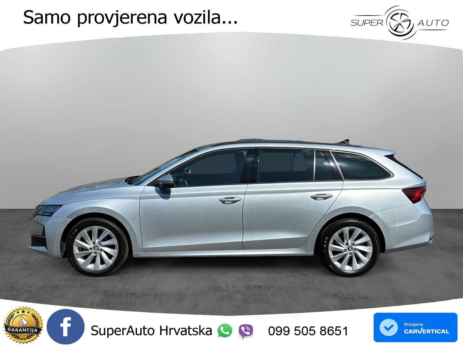 Škoda Octavia Combi 2.0 TDI (150 KS) DSG Selection LED+GR SJED+ACC