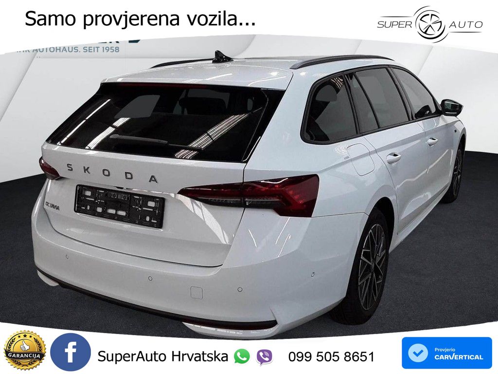 Škoda Octavia Combi 2.0 TDI (150 KS) DSG MATRIX+GR SJED+KAM