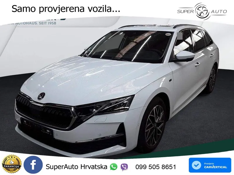 Škoda Octavia Combi 2.0 TDI (150 KS) DSG MATRIX+GR SJED+KAM