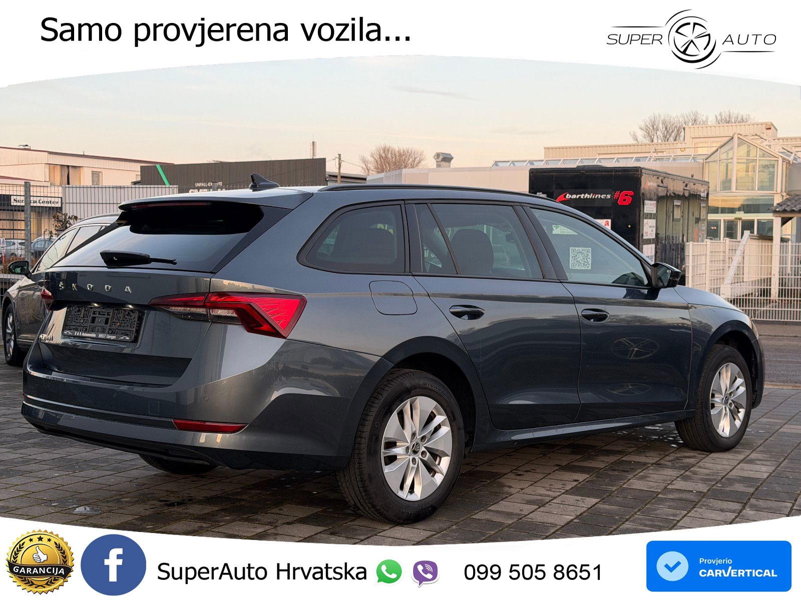 Škoda Octavia Combi 2.0 TDI (150 KS) DSG LED+GR SJED+ACC