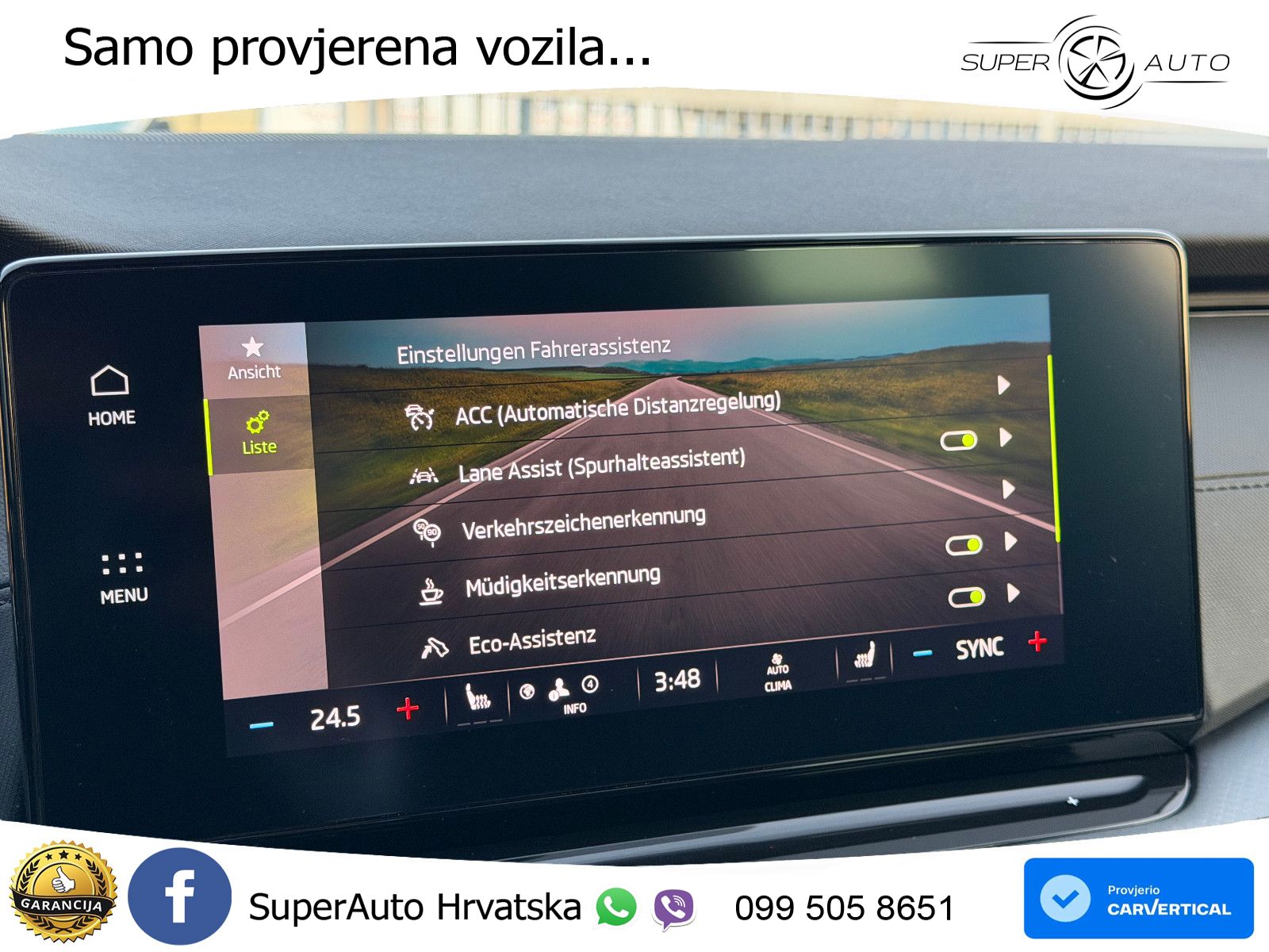 Škoda Octavia Combi 2.0 TDI (150 KS) DSG LED+GR SJED+ACC