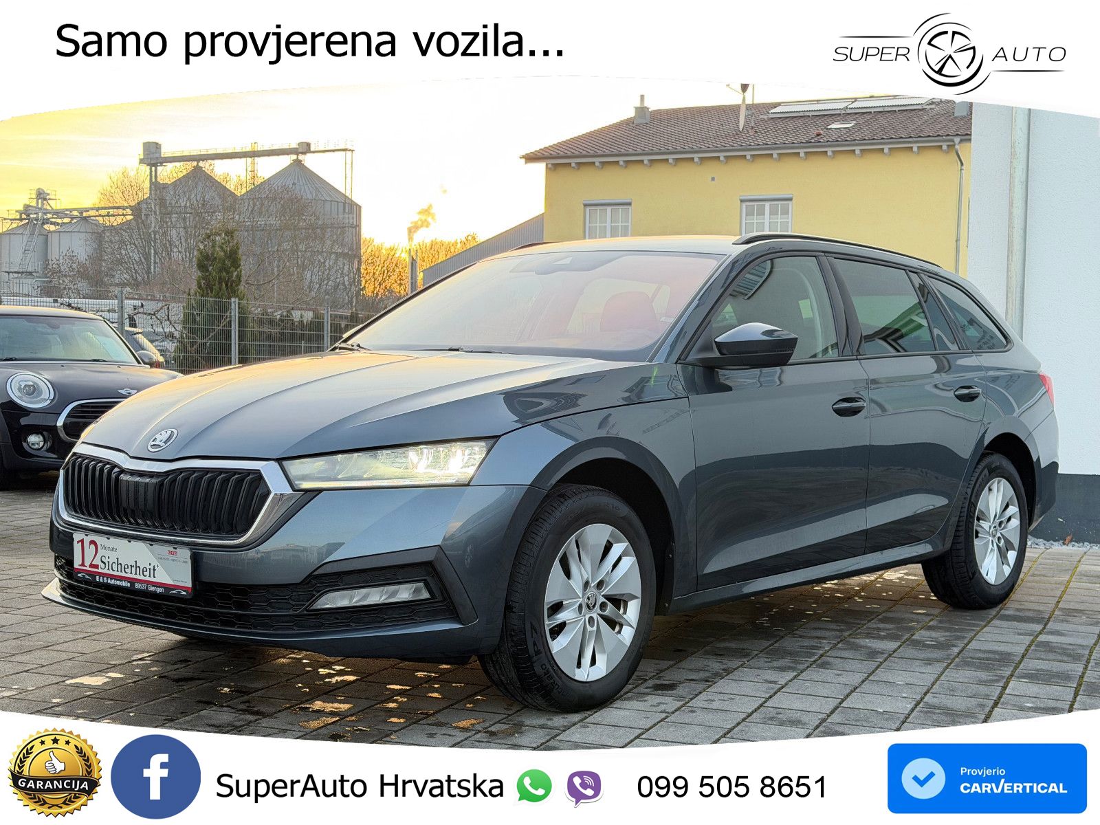 Škoda Octavia Combi 2.0 TDI (150 KS) DSG LED+GR SJED+ACC