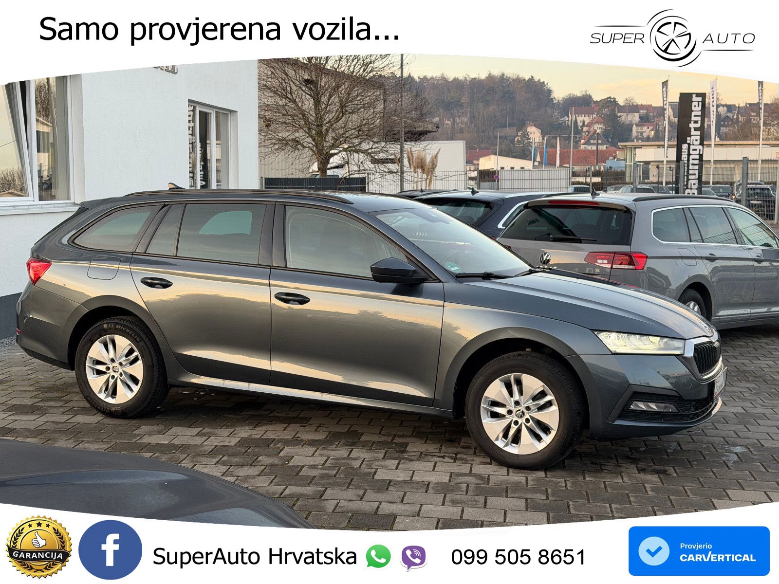 Škoda Octavia Combi 2.0 TDI (150 KS) DSG LED+GR SJED+ACC