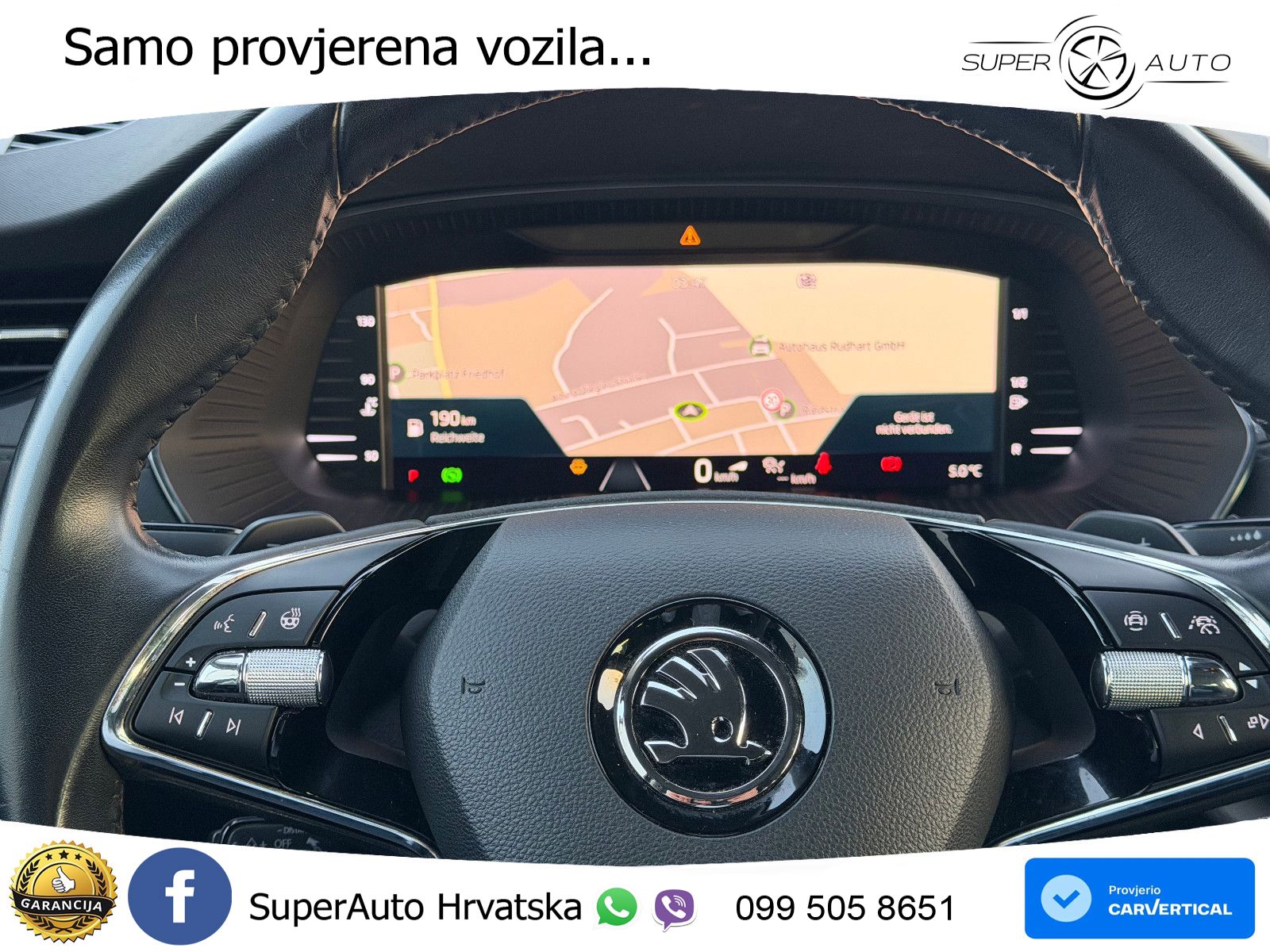 Škoda Octavia Combi 2.0 TDI (150 KS) DSG LED+GR SJED+ACC
