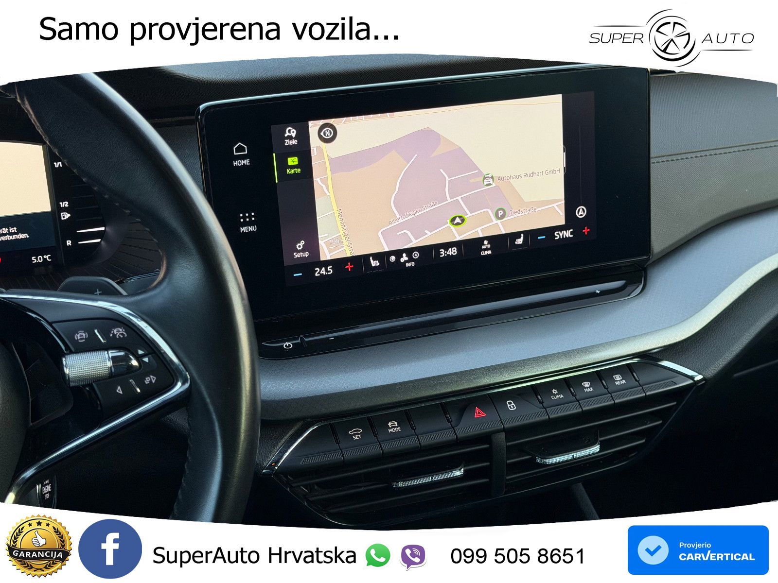 Škoda Octavia Combi 2.0 TDI (150 KS) DSG LED+GR SJED+ACC