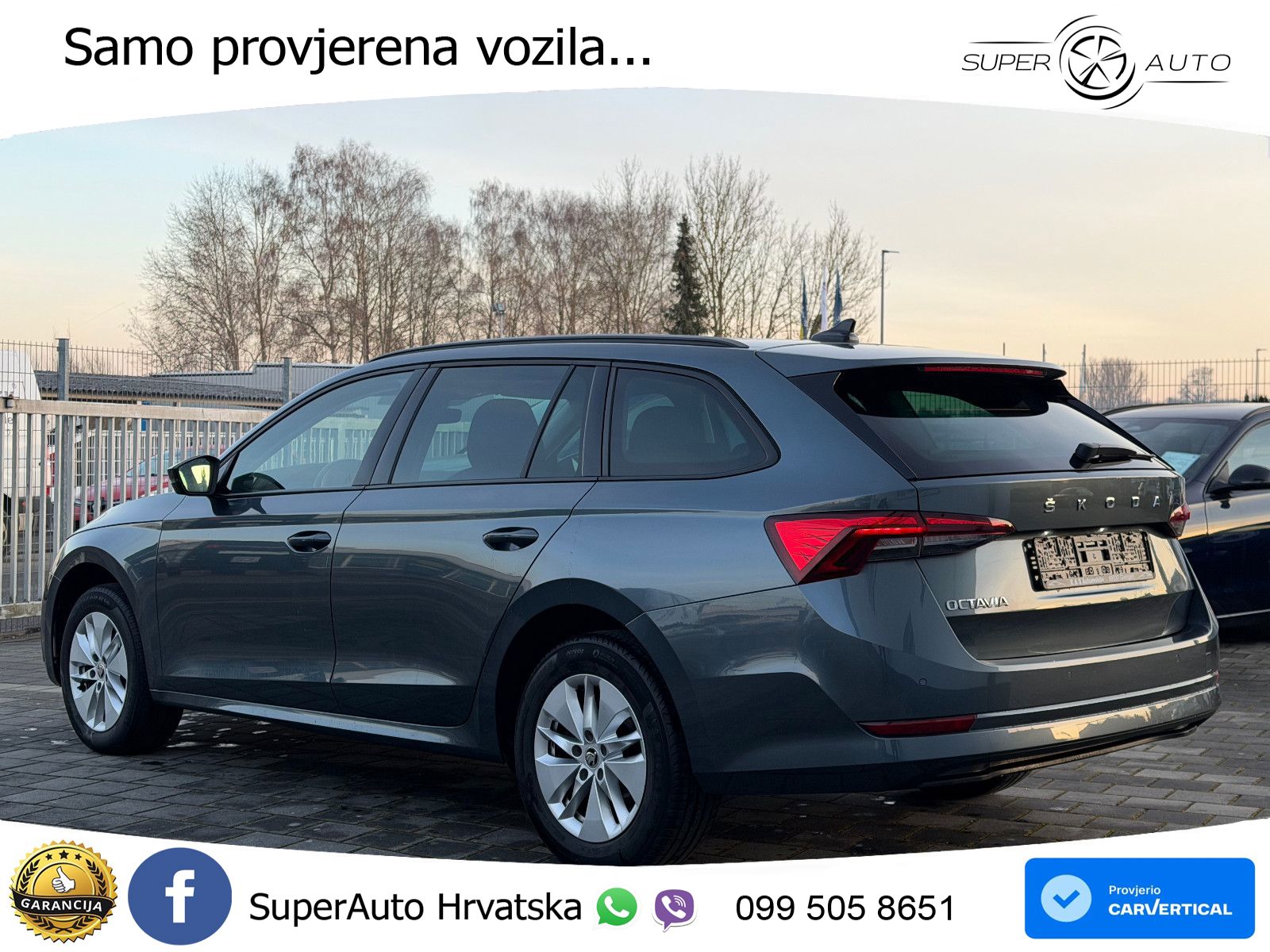 Škoda Octavia Combi 2.0 TDI (150 KS) DSG LED+GR SJED+ACC