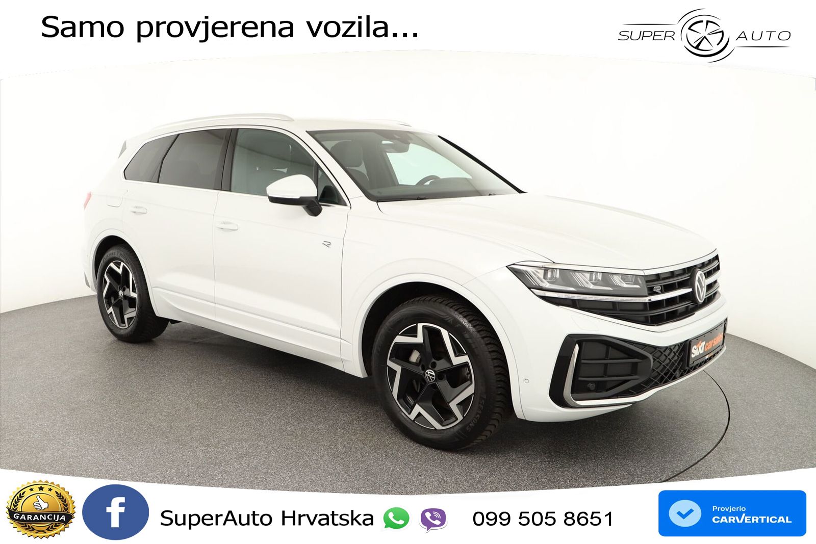 Volkswagen Touareg 3.0 V6 TDI (231 KS) 4MOTION Tiptronic ZRAČNI+ACC+4xGR SJED+KAM