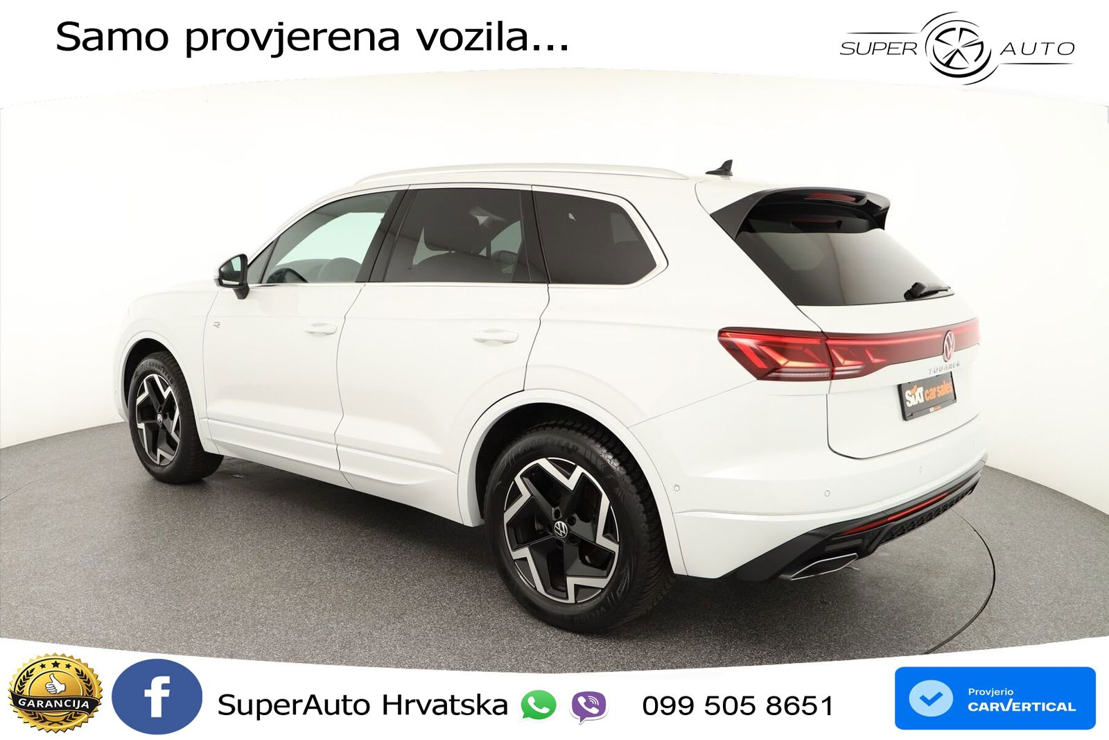 Volkswagen Touareg 3.0 V6 TDI (231 KS) 4MOTION Tiptronic ZRAČNI+ACC+4xGR SJED+KAM