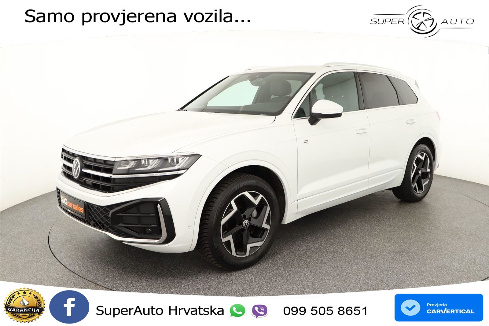 Volkswagen Touareg 3.0 V6 TDI (231 KS) 4MOTION Tiptronic ZRAČNI+ACC+4xGR SJED+KAM