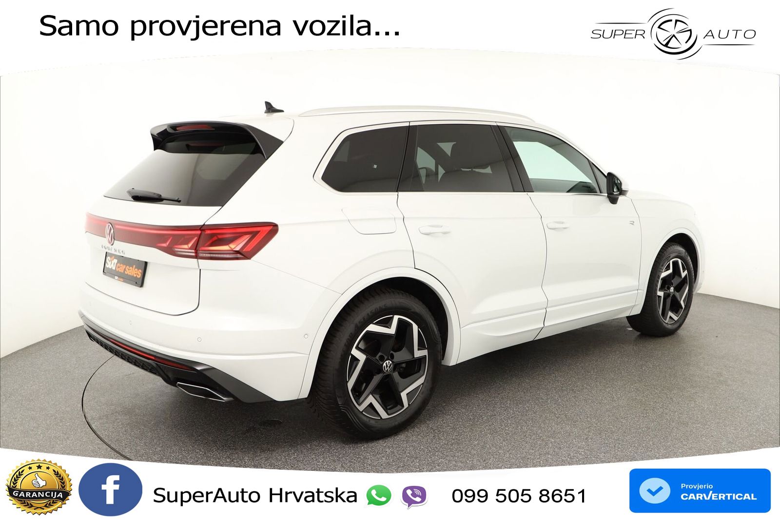 Volkswagen Touareg 3.0 V6 TDI (231 KS) 4MOTION Tiptronic ZRAČNI+ACC+4xGR SJED+KAM