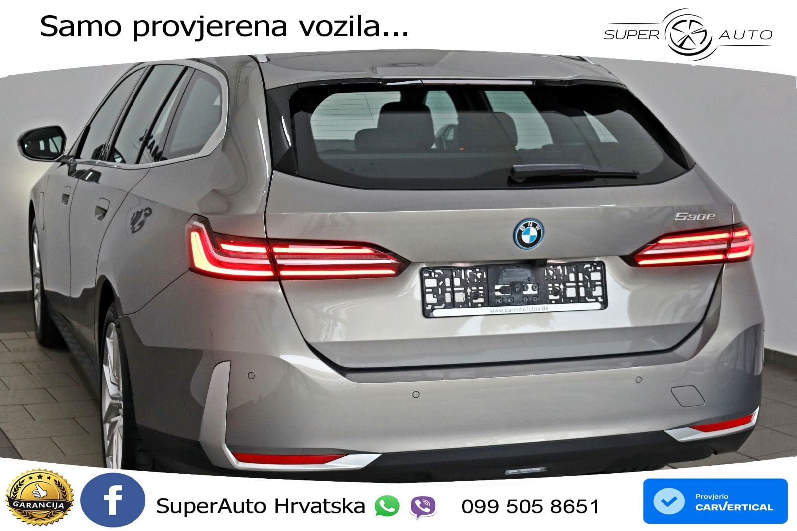 BMW 530e Touring (299 KS) Steptronic LED+GR SJED+ACC