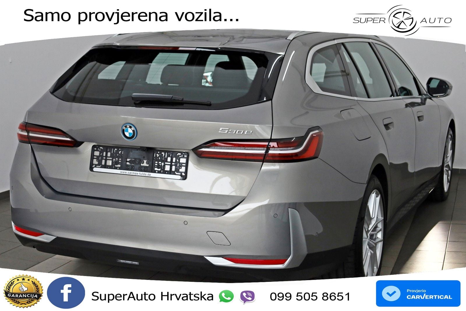BMW 530e Touring (299 KS) Steptronic LED+GR SJED+ACC