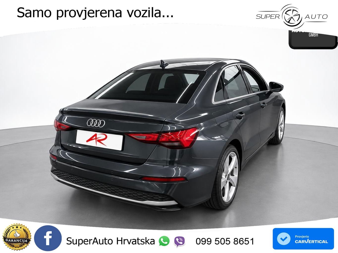 Audi A3 Limuzina 30 TFSI (116 KS) S tronic advanced LED+GR SJED+ACC