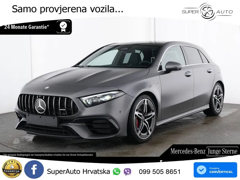 Mercedes-Benz AMG A 45 S 4MATIC+ AMG SPEEDSHIFT DCT 8G ACC+HEAD+GR SJED+360+PANO