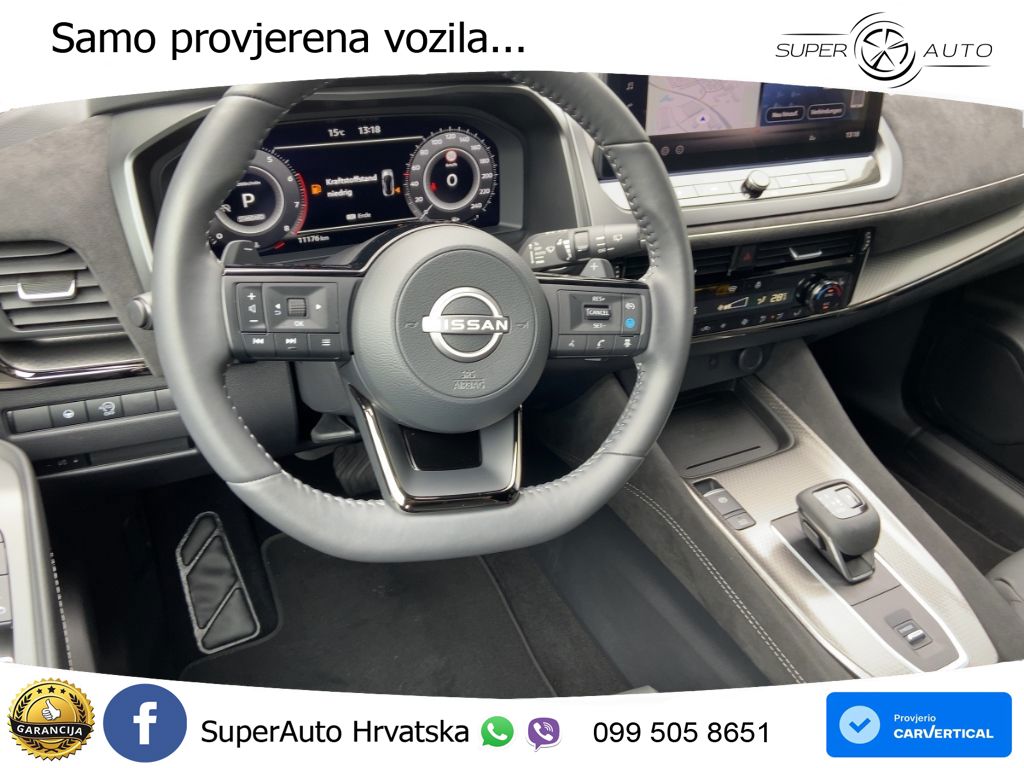 Nissan Qashqai 1.3 DIG-T (158 KS) Xtronic N-Design LED+GR SJED+ACC