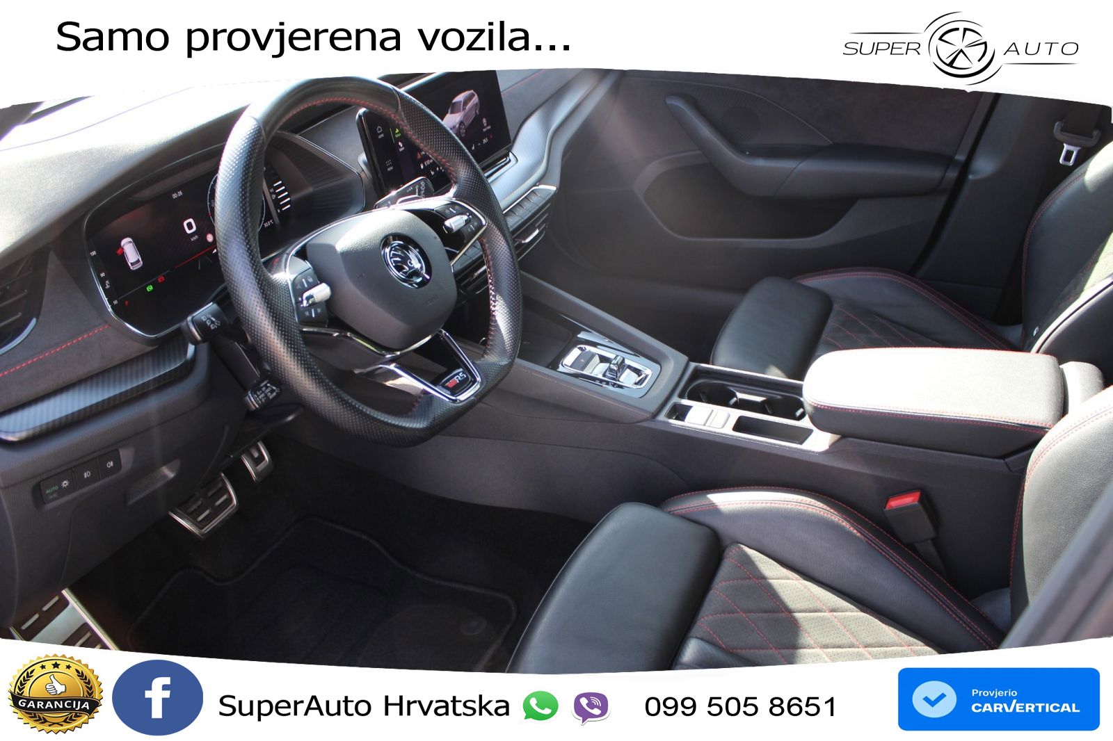 Škoda Octavia Combi RS 2.0 TDI (200 KS) 4x4 DSG LED+GR SJED+ACC