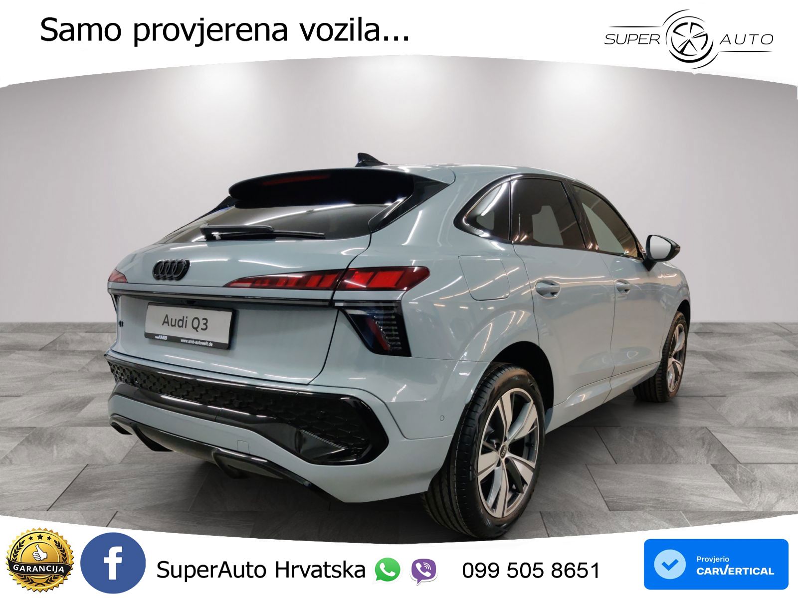 Audi Q3 III Sportback 1.5 TFSI (150 KS) S tronic S line LED+GR SJED+ACC