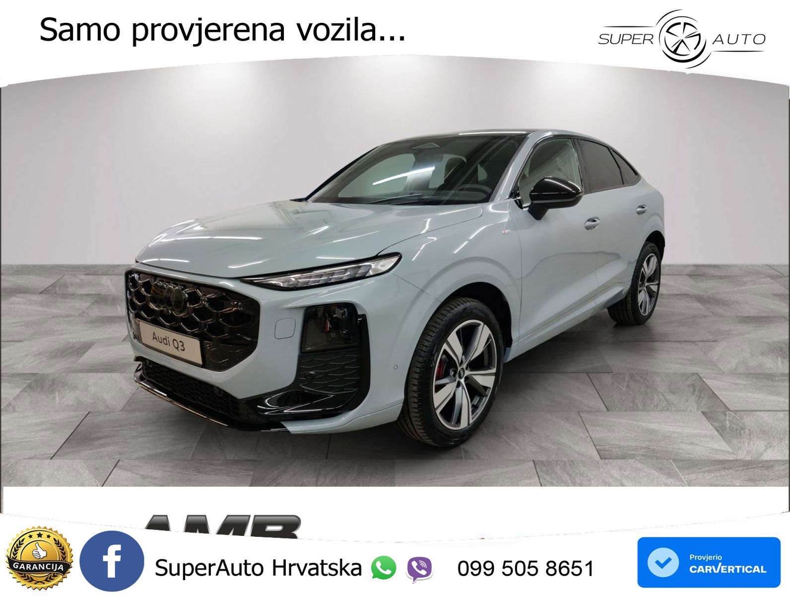 Audi Q3 III Sportback 1.5 TFSI (150 KS) S tronic S line LED+GR SJED+ACC