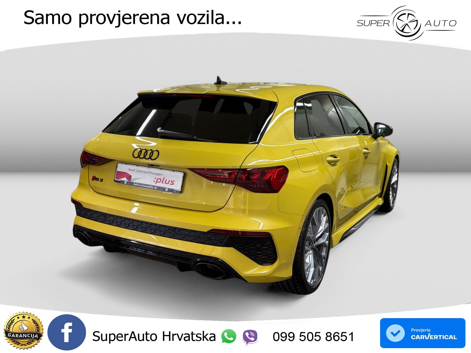 Audi RS3 Sedan 2.5 TFSI (400 KS) quattro S tronic