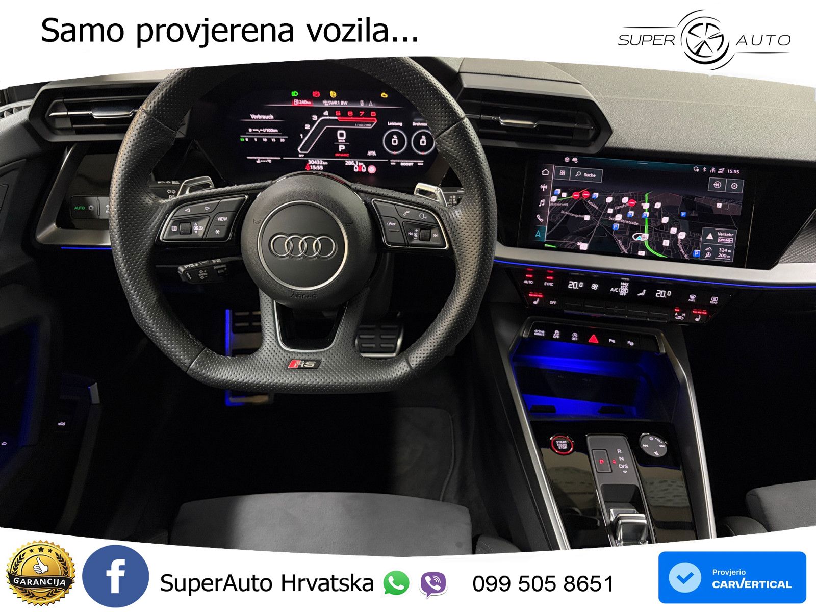 Audi RS3 Sedan 2.5 TFSI (400 KS) quattro S tronic
