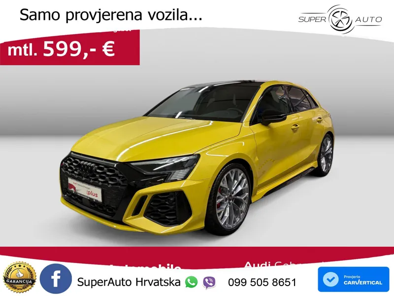 Audi RS3 Sedan 2.5 TFSI (400 KS) quattro S tronic