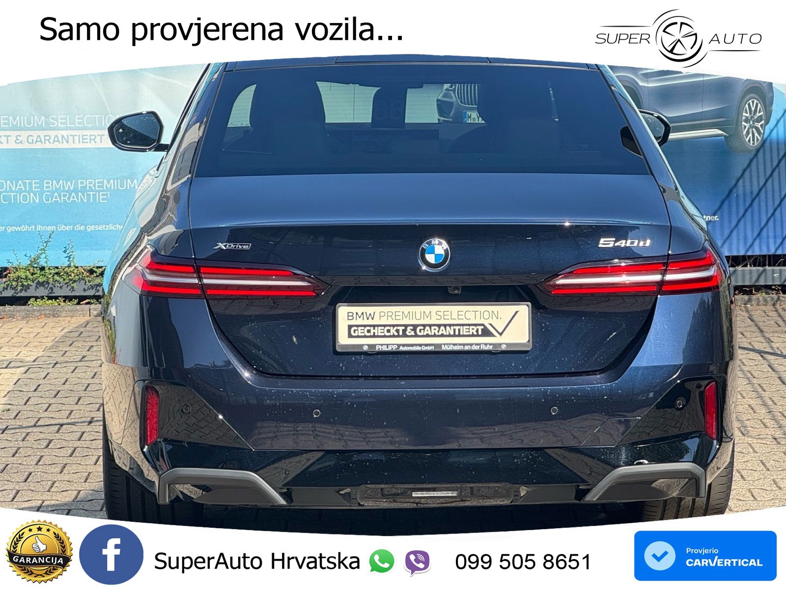 BMW 540d (303 KS) xDrive Steptronic M Sport LED+GR SJED+ACC
