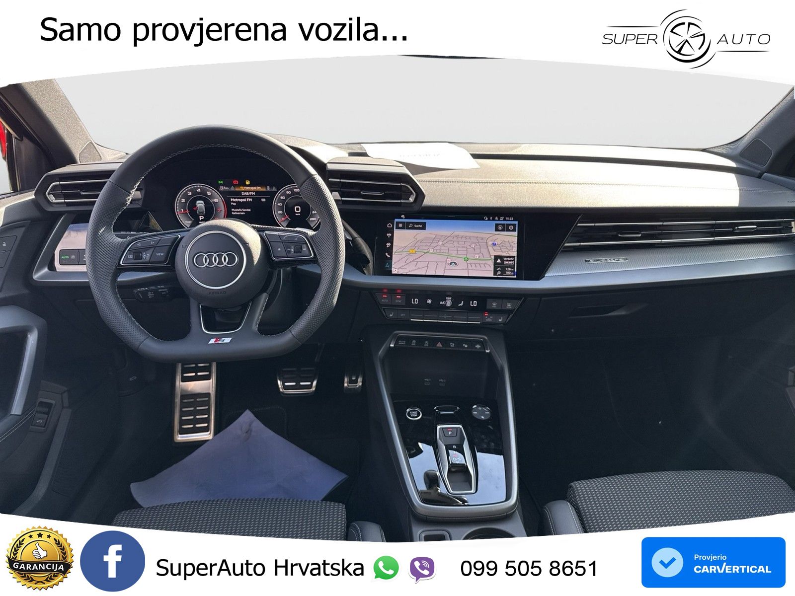 Audi A3 Sportback 40 TFSI (204 KS) quattro S tronic S line LED+GR SJED+ACC
