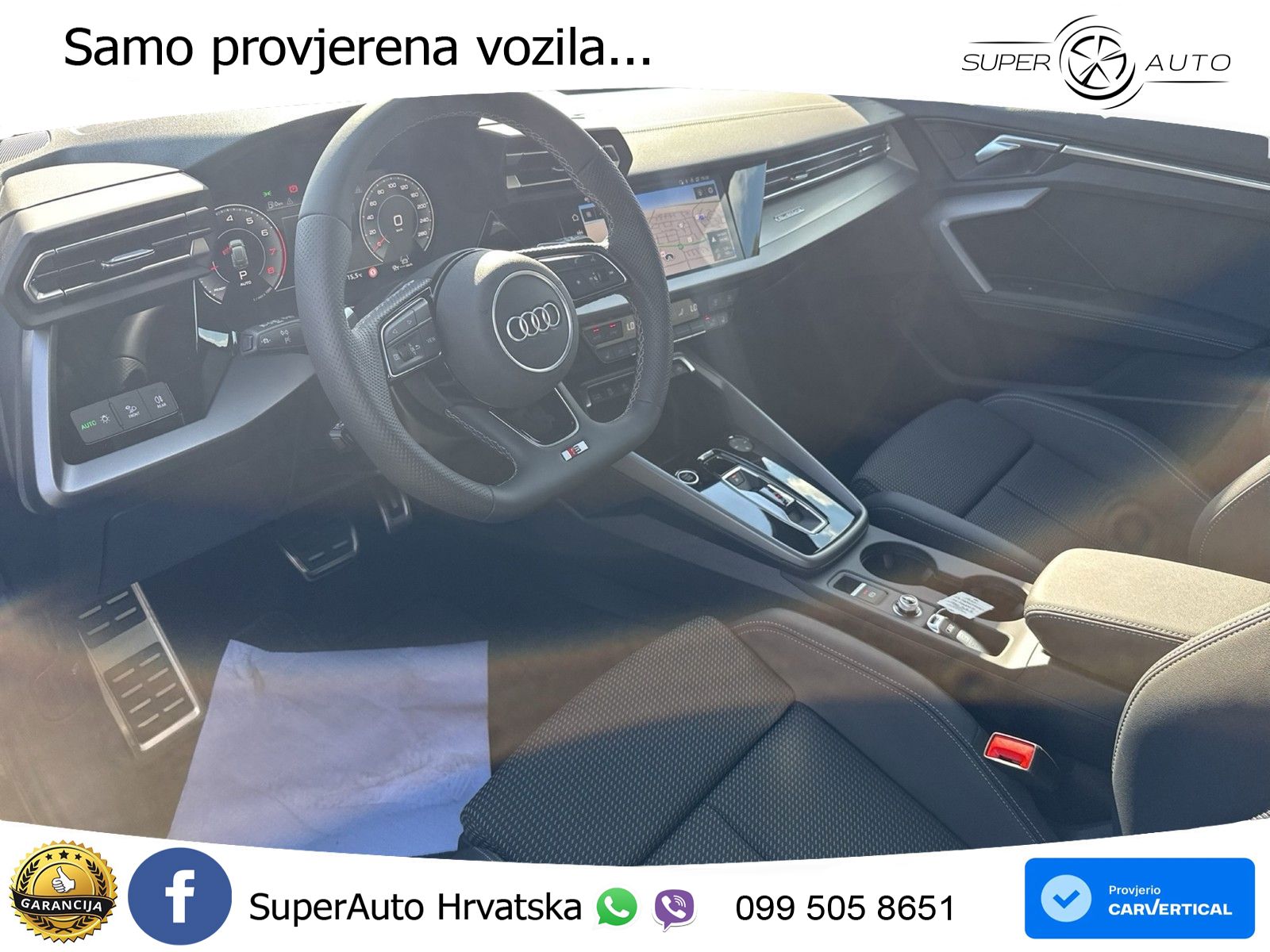 Audi A3 Sportback 40 TFSI (204 KS) quattro S tronic S line LED+GR SJED+ACC