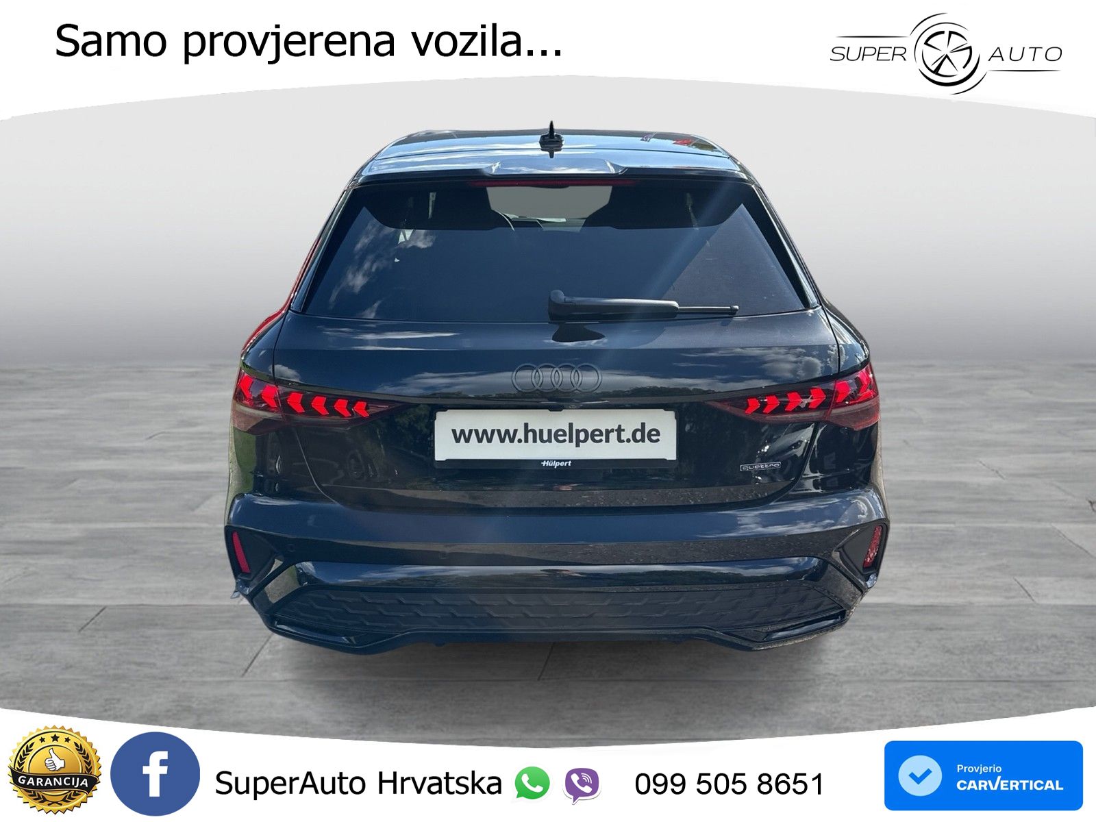 Audi A3 Sportback 40 TFSI (204 KS) quattro S tronic S line LED+GR SJED+ACC