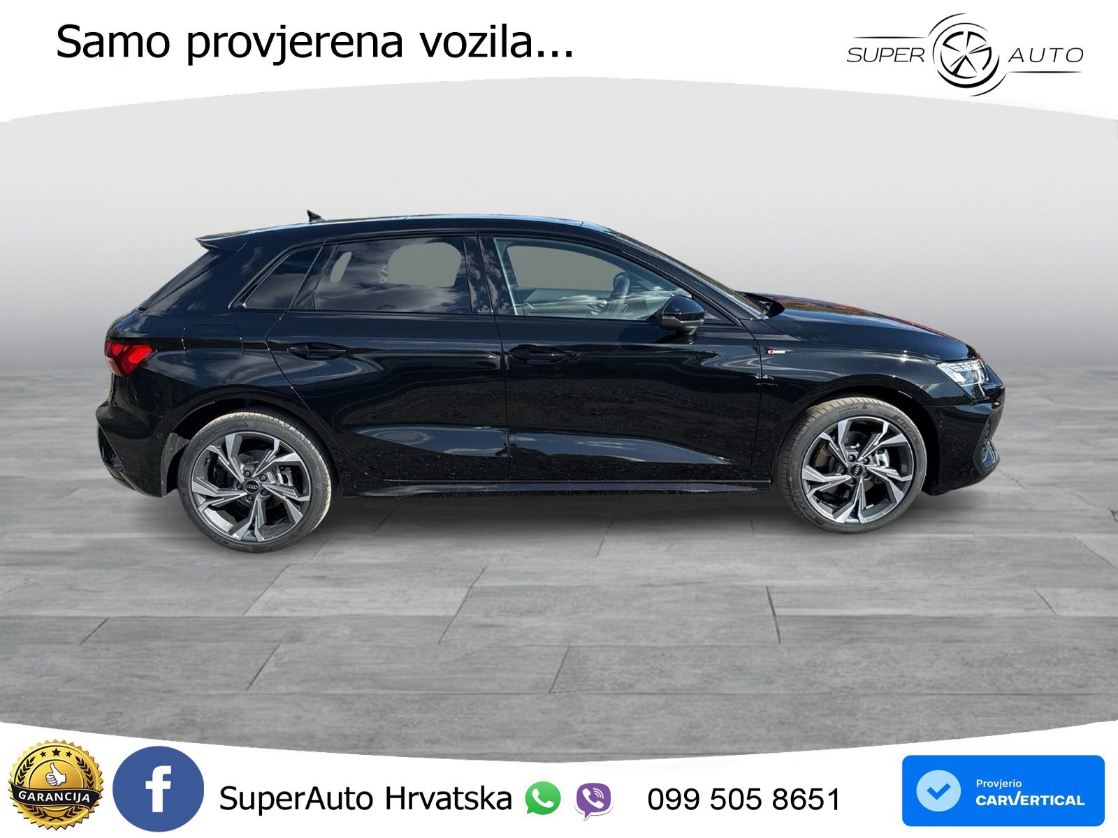Audi A3 Sportback 40 TFSI (204 KS) quattro S tronic S line LED+GR SJED+ACC
