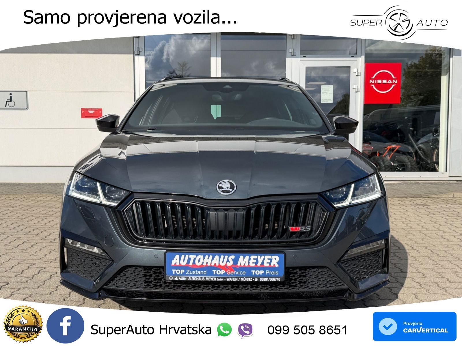 Škoda Octavia Combi RS 2.0 TSI (245 KS) DSG LED+GR SJED+ACC