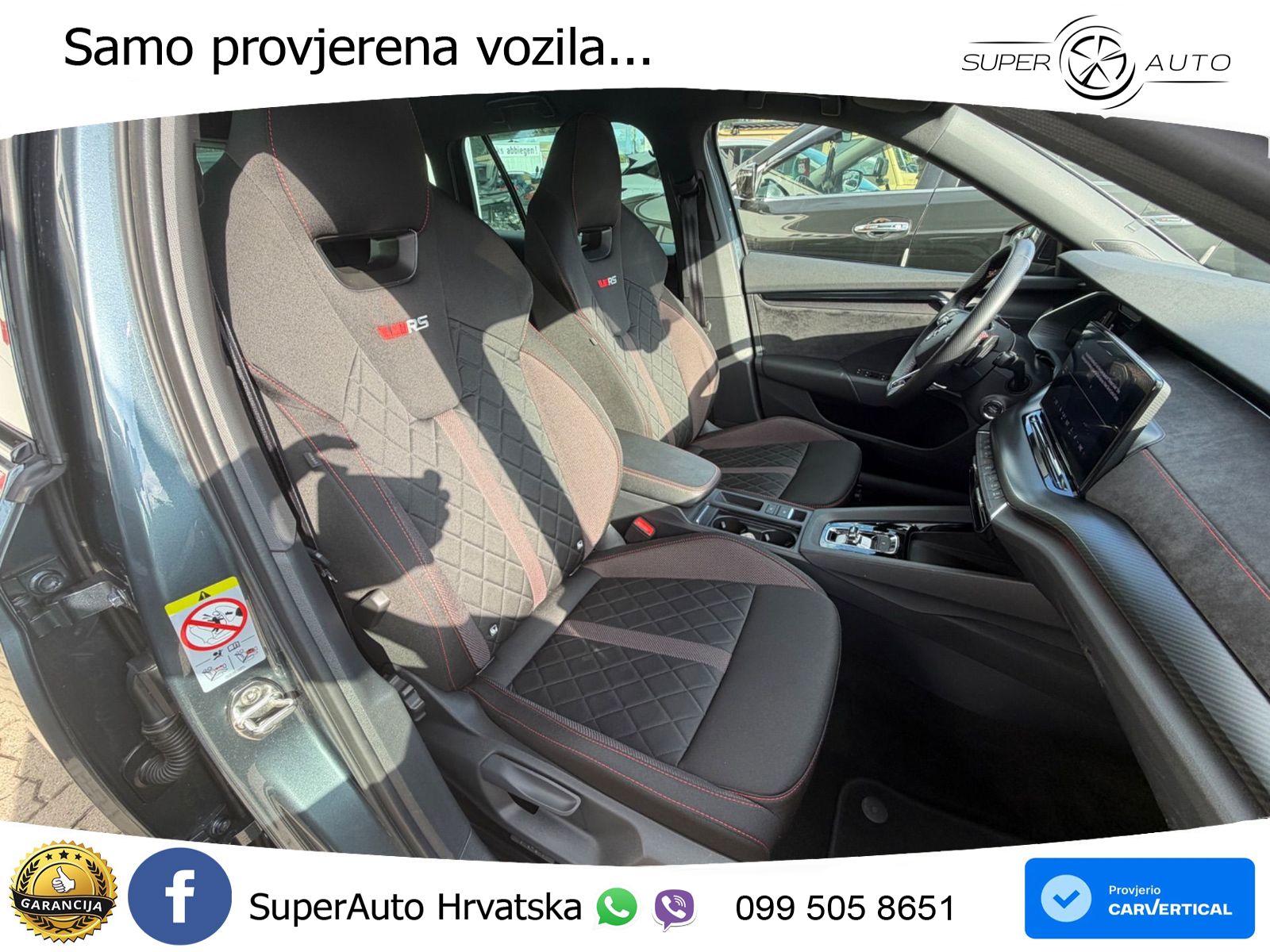 Škoda Octavia Combi RS 2.0 TSI (245 KS) DSG LED+GR SJED+ACC