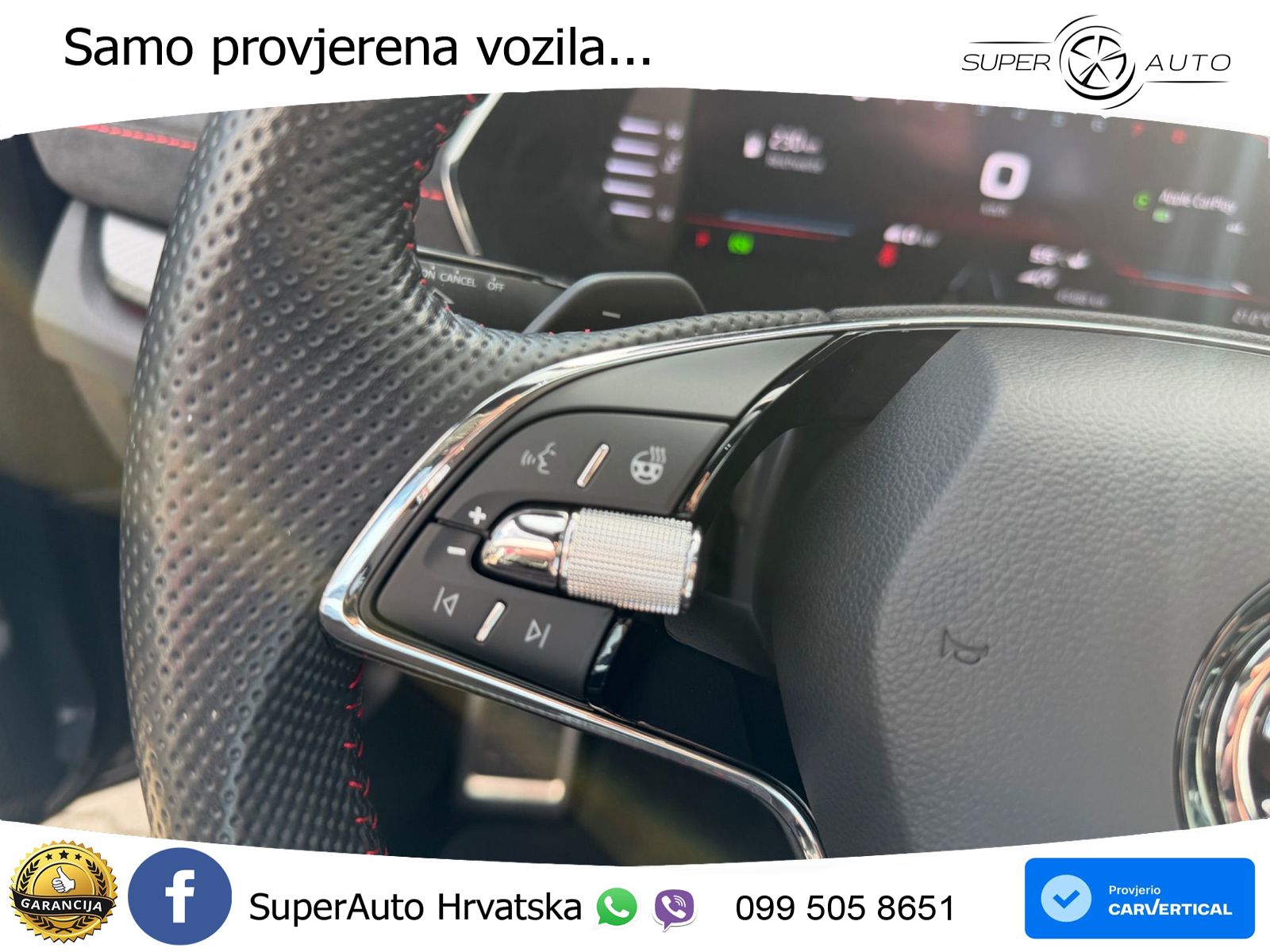 Škoda Octavia Combi RS 2.0 TSI (245 KS) DSG LED+GR SJED+ACC