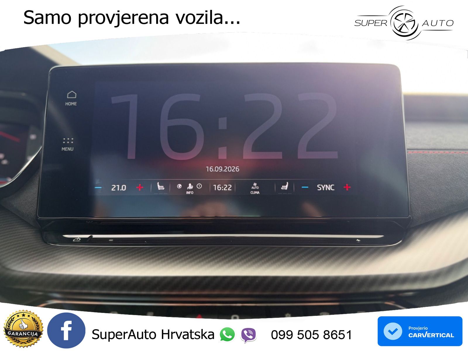 Škoda Octavia Combi RS 2.0 TSI (245 KS) DSG LED+GR SJED+ACC