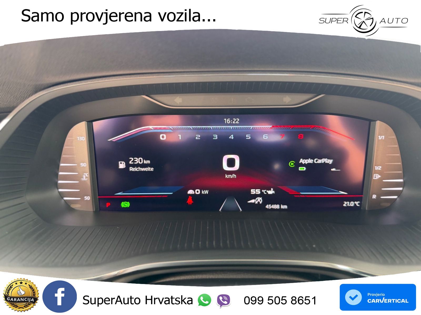 Škoda Octavia Combi RS 2.0 TSI (245 KS) DSG LED+GR SJED+ACC