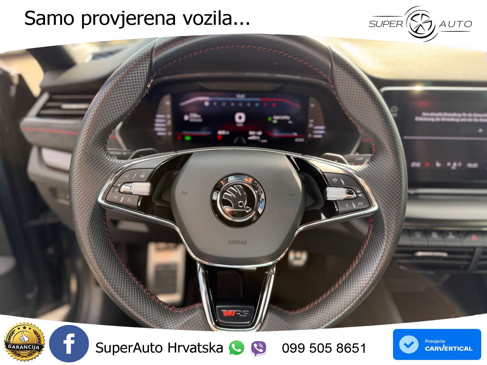 Škoda Octavia Combi RS 2.0 TSI (245 KS) DSG LED+GR SJED+ACC