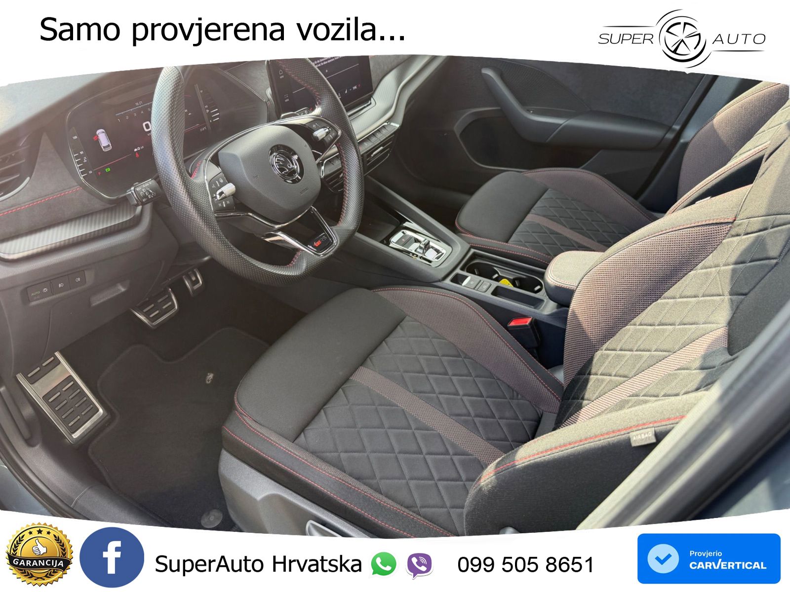 Škoda Octavia Combi RS 2.0 TSI (245 KS) DSG LED+GR SJED+ACC