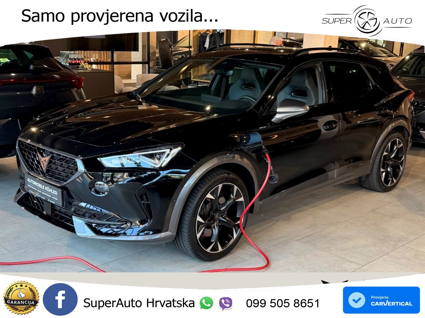 Cupra Formentor 1.4 TSI (245 KS) e-Hybrid DSG VZ LED+GR SJED+ACC
