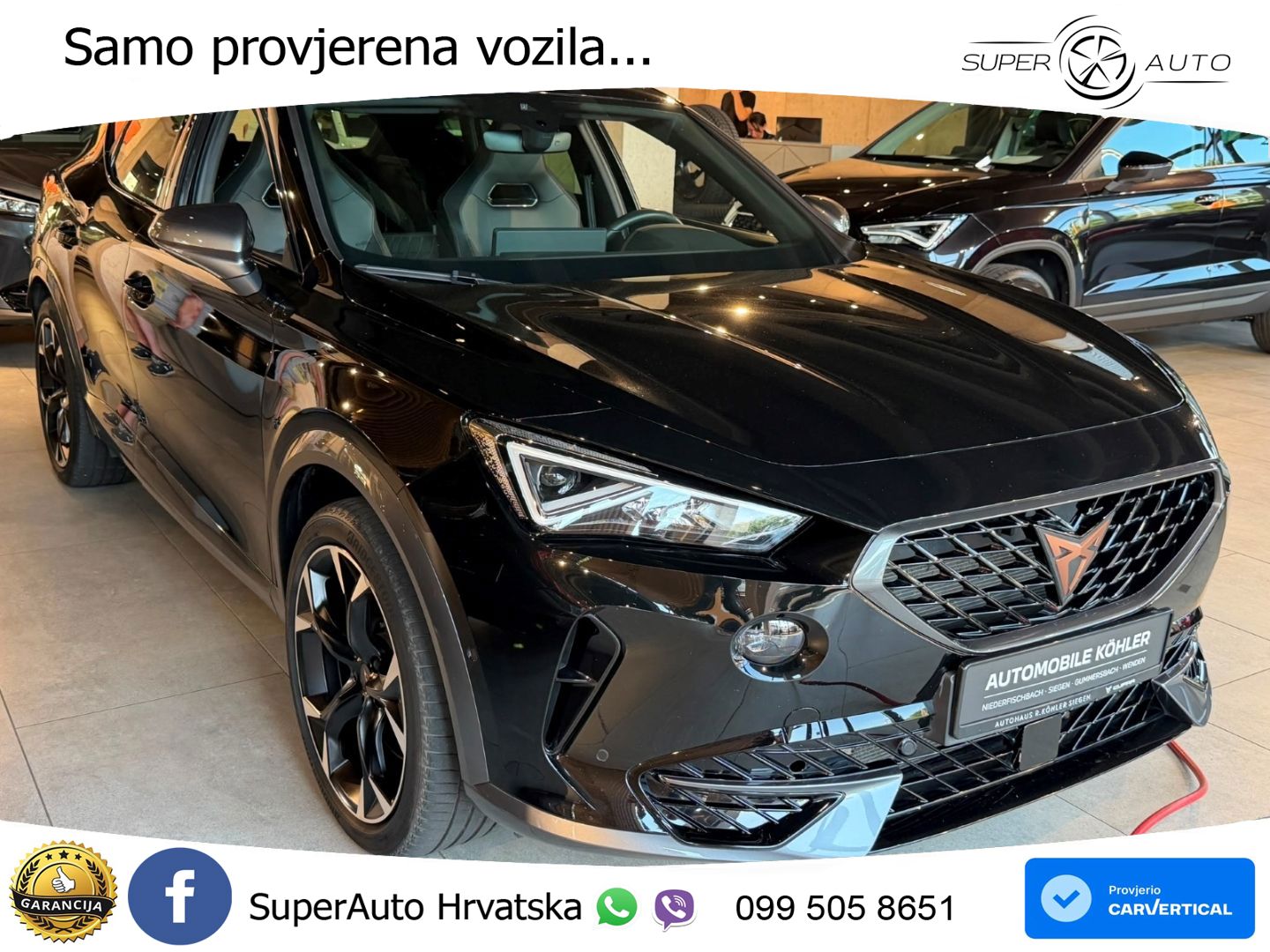Cupra Formentor 1.4 TSI (245 KS) e-Hybrid DSG VZ LED+GR SJED+ACC