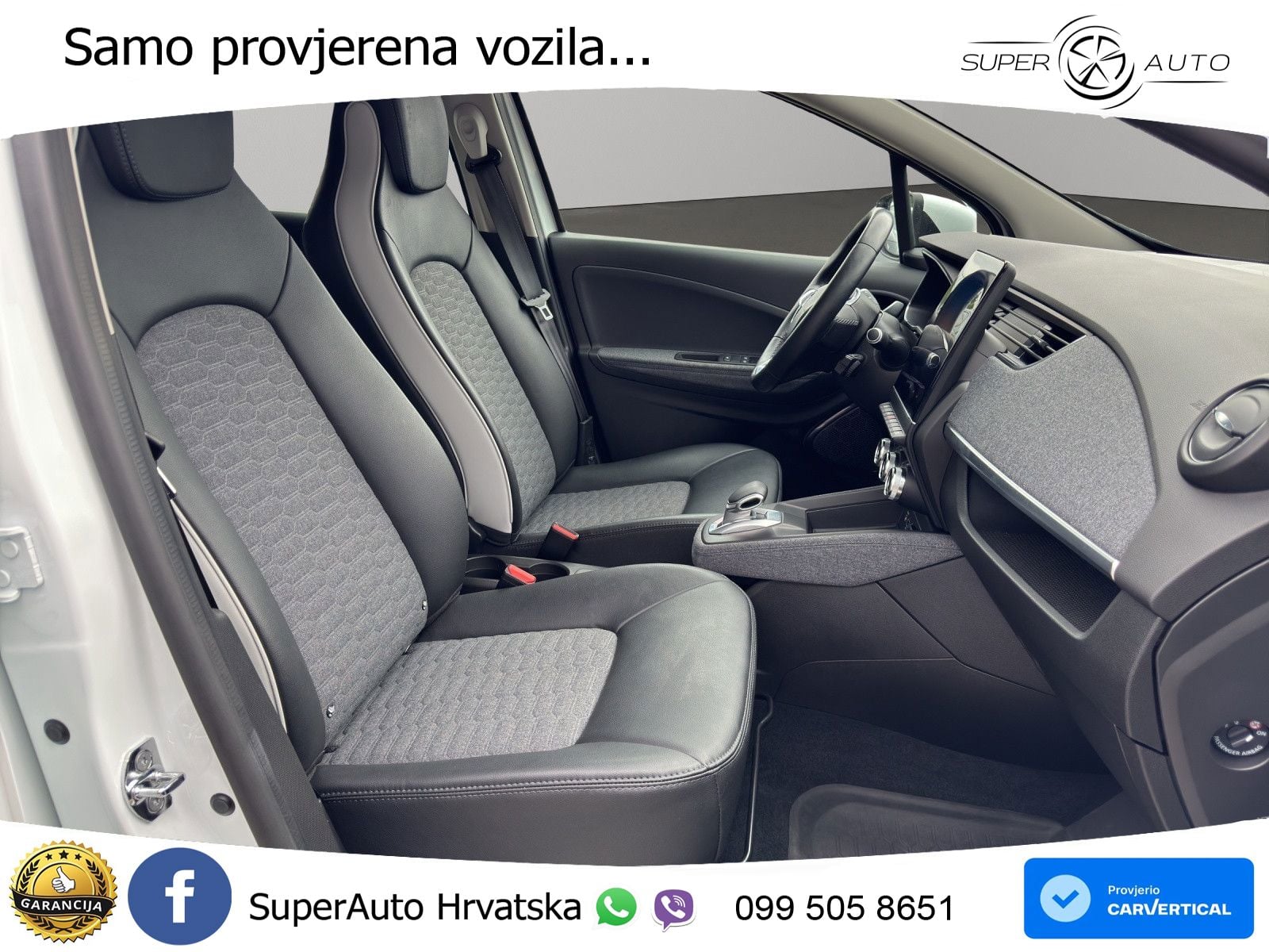 Renault Zoe 52 kWh (135 KS) Electric Techno