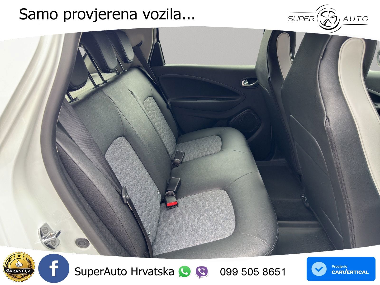 Renault Zoe 52 kWh (135 KS) Electric Techno