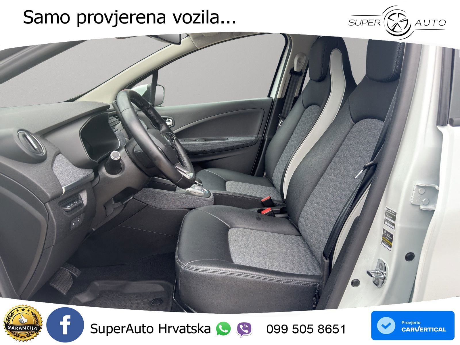 Renault Zoe 52 kWh (135 KS) Electric Techno