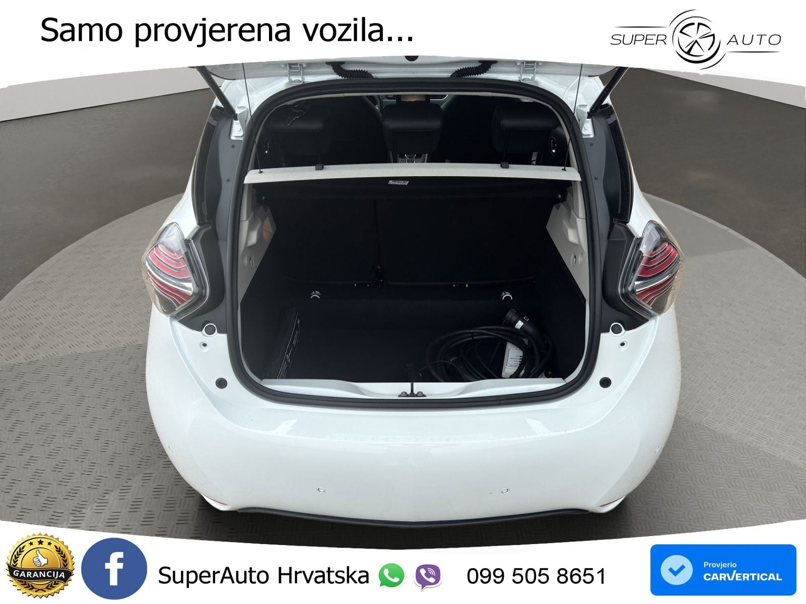 Renault Zoe 52 kWh (135 KS) Electric Techno