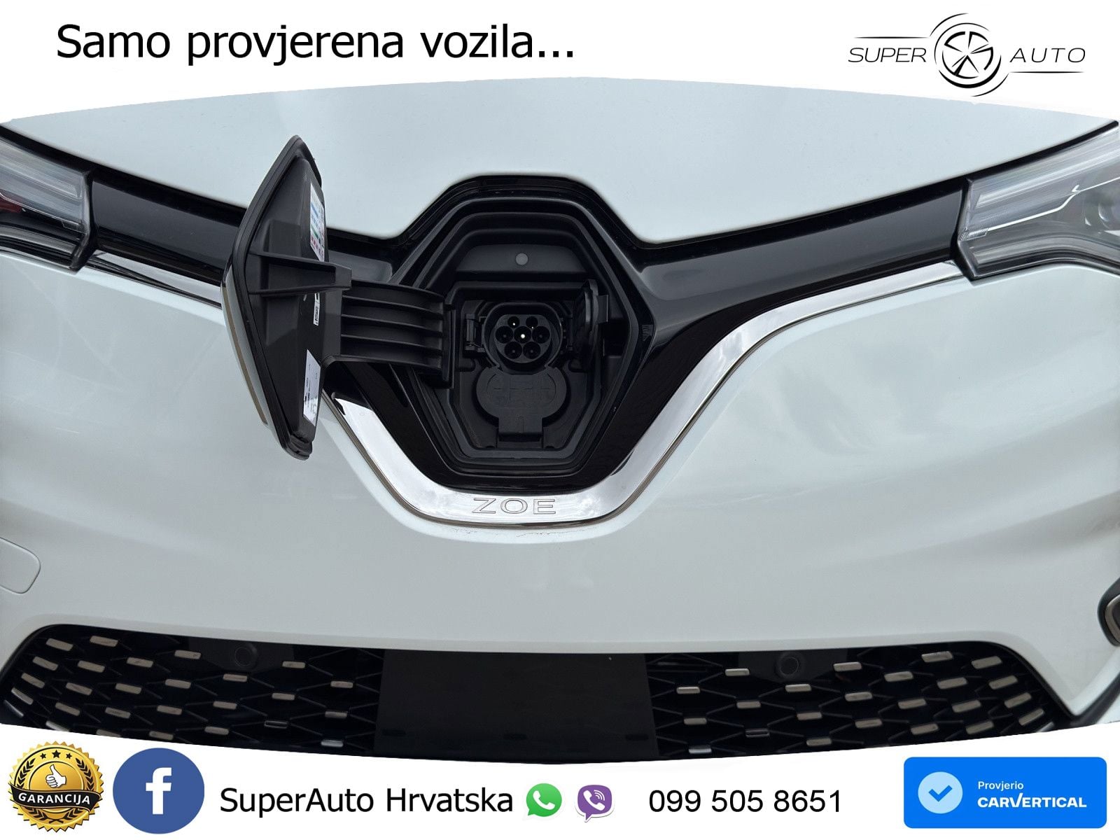 Renault Zoe 52 kWh (135 KS) Electric Techno