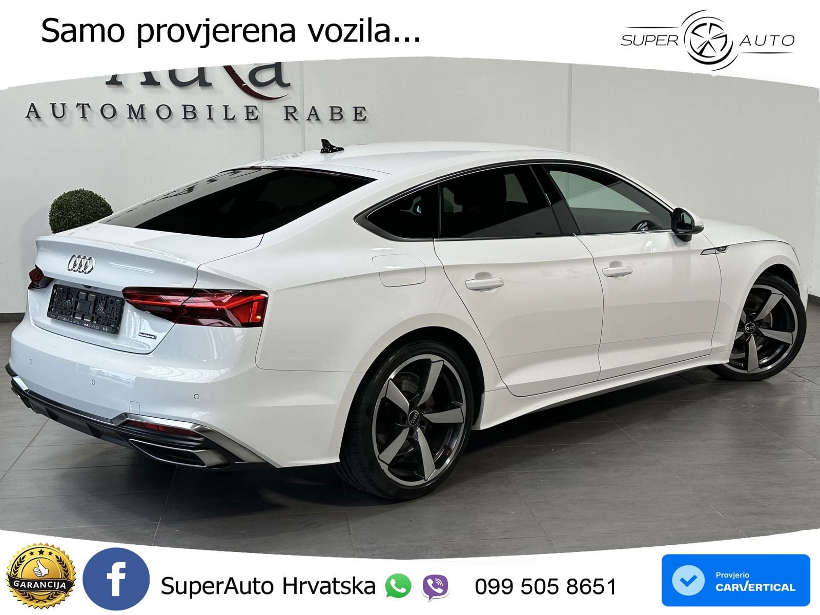Audi A5 Sportback 40 TDI (204 KS) quattro S tronic S line LED+GR SJED+ACC