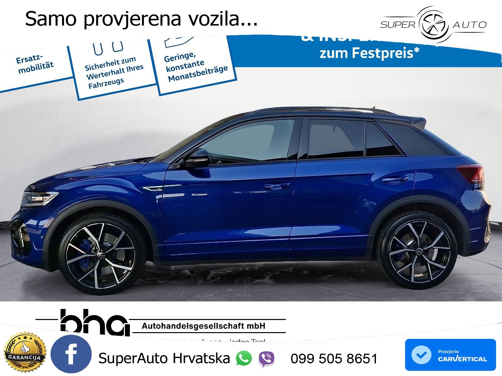 Volkswagen T-Roc I R 2.0 TSI (300 KS) OPF 4M DSG MATRIX+GR SJED+KAM